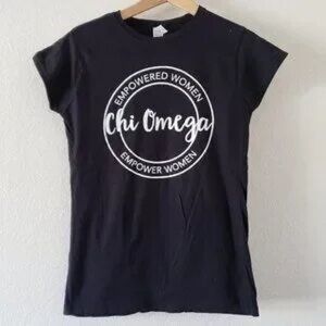 Omega Black Empowered Women Tee